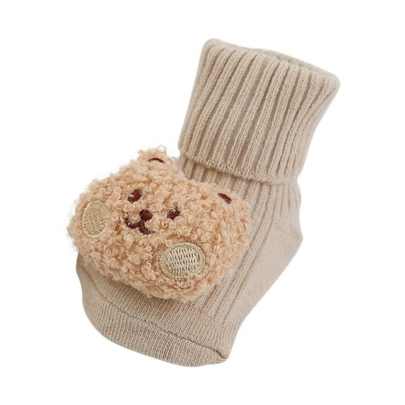 TOOYOU Baby Socks Cute Animal Fashionable Soft Non Slip Walking Socks Baby Socks With Non-Skid Soles Size 0-6 Months