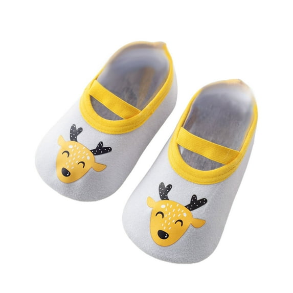 TOOYOU Baby Socks Non Grip Cotton Animal Ankle Socks With Non Skid Soles For Toddler Boy Girl Breathable Slippers With Soft Rubber Sole Baby Boys Girls On Sneakers Size 4-5 Years