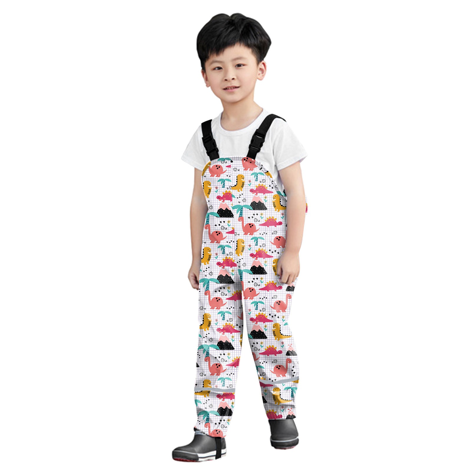TOOYOU Boys Girls Romper Kids Waders Youth Fishing Waders For Children Waterproof Hunting Waders With Boots Toddler Kids Warm Winter Onesie Size 2-3 Years