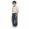 thumbnail image 1 of TOOYOU Boys Pants Casual Cargo Pants For Kids Size 8-9 Years , Black, 1 of 6