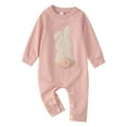 thumbnail image 1 of TOOYOU Boys Romper Baby Jumpsuit Easter Children'S Embroidered Bunny Crawlies Suit Lightweight Playsuit Bodysuits For Toddler ,Size 6-12 Months Pink, 1 of 6