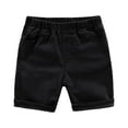 thumbnail image 1 of TOOYOU Boys Shorts The Children'S Baby Toddler Chambray Jeans Pants Shorts Size 18-24 Months , Black, 1 of 4