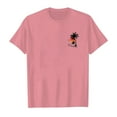 thumbnail image 1 of TOOYOU Boys Summer T-Shirt Kids Tee Coconut Tree Sunset Beach Top Hawaii Vacation Short Sleeve Tropical Shirts For Teen Size 5-6 Years Pink, 1 of 3