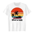 thumbnail image 1 of TOOYOU Boys Summer T-Shirt Tee Coconut Tree Sunset Beach Top Hawaii Vacation Short Sleeve Tropical Shirts For Teen Size 3-4 Years White, 1 of 3