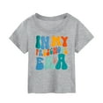 thumbnail image 1 of TOOYOU Boys Summer T-Shirt Toddler Kids First Day Of School Shirt In My Preschool Shirt Toddler Kindergarten Shirts Back To School Casual Top Size 3-4 Years Grey, 1 of 3