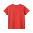 thumbnail image 1 of TOOYOU Boys Summer T-Shirt Toddler Short Sleeve Tees Casual Airplane Rainbow Graphic T Shirt Crewneck Top Size 12-24 Months Red, 1 of 3