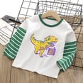 thumbnail image 1 of TOOYOU Boys Summer T-Shirt Toddler Tops T Shirt Longsleeve Cottonblend Tees Shirts Size 3-4 Years White, 1 of 3