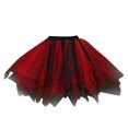 thumbnail image 1 of TOOYOU Girls Dresses Baby Soft Fluffy Tutu Skirt Toddler Party Mesh Tutu Princess Skirt Sweet Girl Elegant Sundress ,Size One Size , Red, 1 of 4