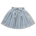 thumbnail image 1 of TOOYOU Girls Dresses Child Tulle Skirt Tutu Dancing Skirt Net Half Skirt Short Skirt Son Princess Skirt Sweet Girl Breathable Comfort Sundress ,Size 7-8 Years , Gray, 1 of 8