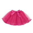 thumbnail image 1 of TOOYOU Girls Dresses Cute Baby Kids Solid Tutu Ballet Skirts Fancy Party Skirt Casual Skirt For Toddler Baby Sweet Girl Theme Party Sundress ,Size One Size , Pink, 1 of 6