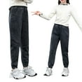thumbnail image 1 of TOOYOU Girls Jeans Demin Pants New Spring And Autumn Small And Medium Children Fashion Long Pants Soft Stretch Pants Comfortable And Fashionable Trousers For Sweet Girls Size 18-24 Months Black, 1 of 6