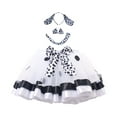 thumbnail image 1 of TOOYOU Girls Skirts 4Pcs New Double Mesh Tutu Skirt Animal Series Show Dress Girls Sparkle Party Skirts Headband Bow Tie Tail Decoration Sets Sweet Girl Versatile Short Skirt Size 2-4 Years White, 1 of 2