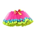 thumbnail image 1 of TOOYOU Girls Skirts New Double Mesh Tutu Skirt Animal Series Show Dress Girls Sparkle Party Skirts Sweet Girl Classic Short Skirt Size 9-11 Years Hot Pink, 1 of 4