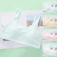 thumbnail image 1 of TOOYOU Girls Soft Training Bras Seamless Sports Bras Longline Crop Bra Comfort Underwear Size 10-14 Years, 1 of 10