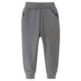 thumbnail image 1 of TOOYOU Girls Sweatpants Autumn Winter Long Pants Sports Elastic Children'S Pants Classic Trousers For Sweet Girls Size 3-4 Years Dark Gray, 1 of 3