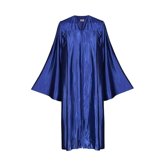 TOOYOU Unisex Adult Grad Season Shiny Graduation Cap And Gown Set With Tassel For High School And College