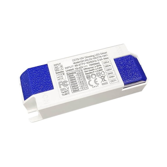 TOP! 0-10V Dimmable LED Driver 240Ma300Ma Lighting Transformer 10W Power Supply Ceiling Spotlights Tube Lights