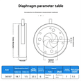 thumbnail image 1 of TOP! 1.5-18.7MM Manual Aperture Adjustable Mechanical Iris Diaphragm for Digital Camera Microscope SK18.7, 1 of 4