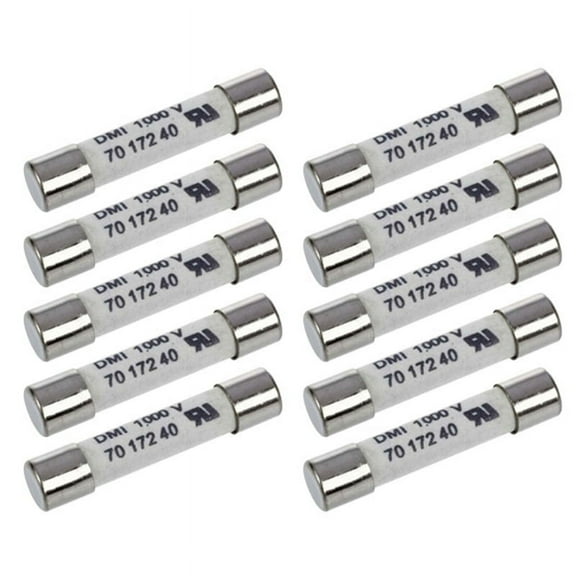 TOP! 1000V 500MA 10Pcs 6.3X32mm Multifunctional Convenient Portable Practical White Ceramic Fuse for Multimeter