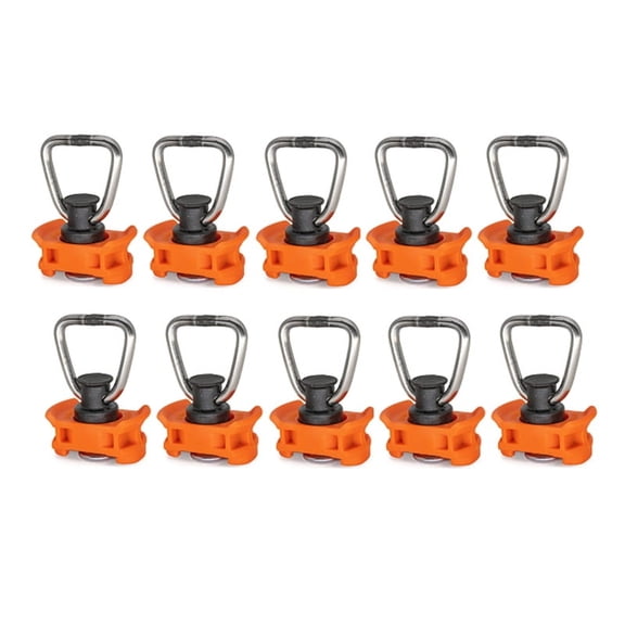 TOP! 10pcs Single End Fitting for Airline Rail Lashing Stud L-Track