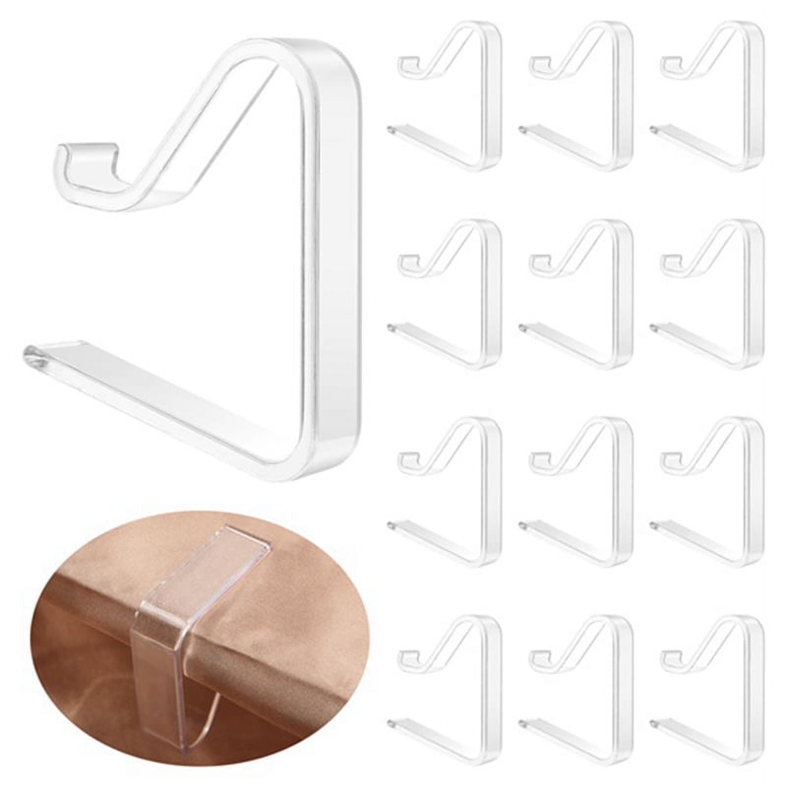 SMCEHEYA 12 Pcs Table Cloth Clips Table Clips For Table Cloth For 20MM To 35MM Table Thickness Transparent Tablecloth Clips Plastic Outdoor Table Cloth Clips For Camping Picnic PARTY Wedding - Online Marketplace
