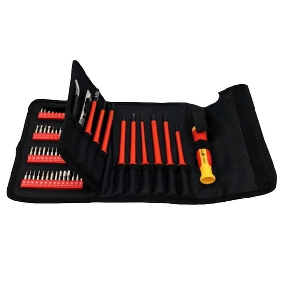 TOP! 124-in-1 Insulated Screwdriver Set Disassembly Repair Electrician Anti-Electric Special-Shaped Tool