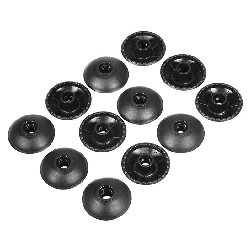 TOP! 12pcs Round Hiking Walking Stick Baskets Tips, Trekking Pole Walk Cane Replace Tips Accessory