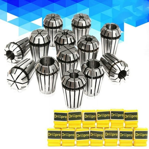 TOP! 13pcs 1-13mm ER20 Spring Collet Set CNC Workholding Engraving&Milling Lathe