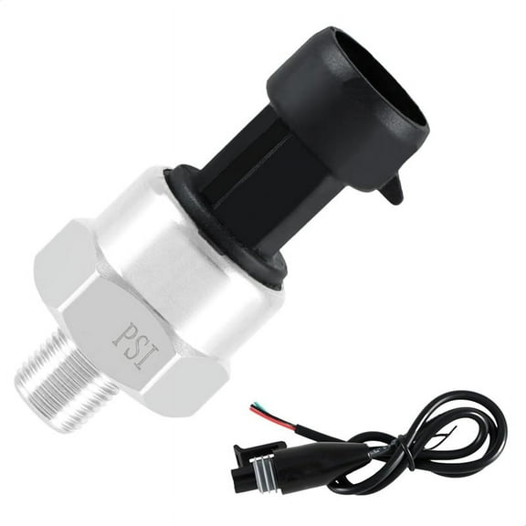 TOP! 150 PSI Pressure Transducer Sensor with Connector Harness,1/8In NPT Thread Stainless Steel Transmitter for Oil