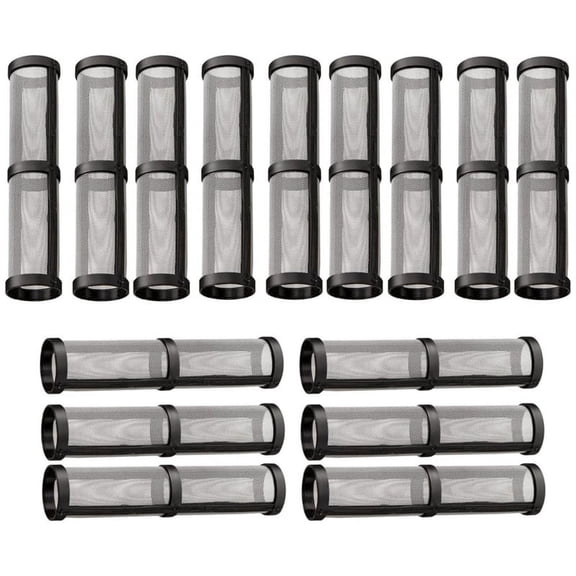 TOP! 15pcs 246384 Airless Paint Sprayer Filters for 390 395 490 495 595 Pump Manifold Strainer 60 Mesh