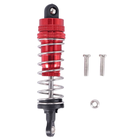 TOP! 1Pcs Metal Damper Replacement Accessory for 144001 1/14 4WD RC Drift Racing Car Parts,Red