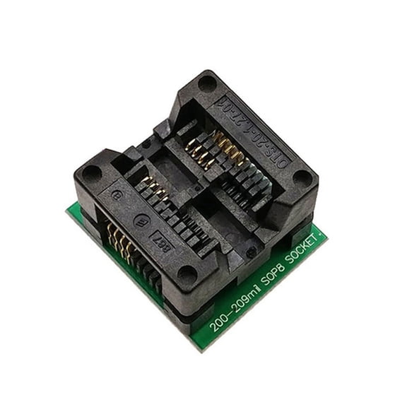 TOP! 1Pcs SOP8 to DIP8 Turn SOIC8 IC Socket Programmer Adapter for Wide 200Mil