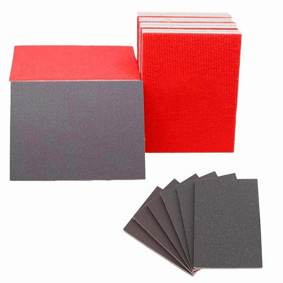20PCS 180-2500 Grit Sanding Sponge, 3x4 Inch Ultra Fine Sanding Sponge Pads Assortment for Model Metal Wood Furniture1set x fine sandpaper for wood