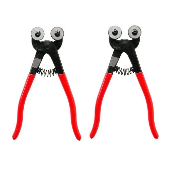 TOP! 2pcs Manual Tile Cutter Tool Mosaic Wheel Trimming Pliers for Wall Tiles
