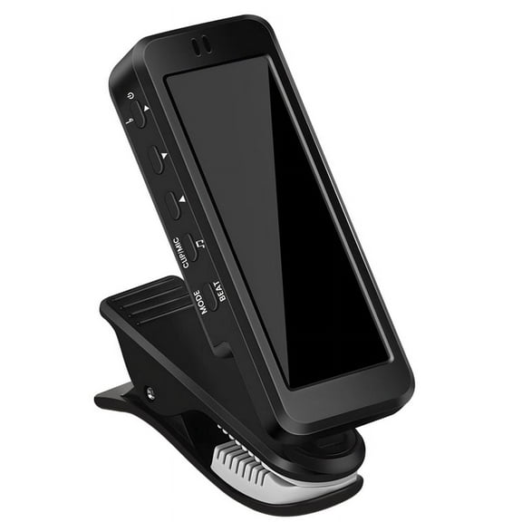 TOP! 3 in 1 Guitar Tuner Large LCD Screen Metronome Generator with Clip for Chromatic Bass Ukulele Violin