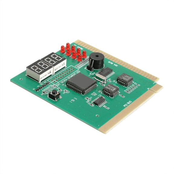 TOP! 4-Digit LCD Display PC Analyzer Diagnostic Card Motherboard Post Tester Computer Analysis PCI Networking Memory Cpu