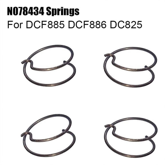 TOP! 4 Packs N078434 N089668 Spring, Fit DCF885 DCF886 DCF887 DCF840 DCF850, Impact Driver Spring Kit