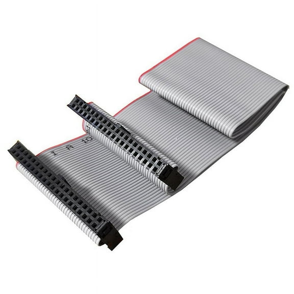 TOP! 40 Pin Replace Data Cable Female to IDE Dual Row Extension 30cm for Server Hard Disk