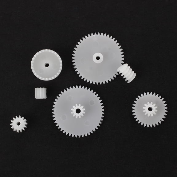 TOP! 49 Style DIY Plastic Drive Toy Gears Set for RC Car Motor