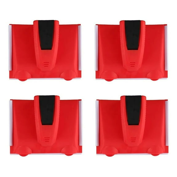 TOP! 4pcs Paint EdgerTools Set Small Wall Corner Painting Edge Painter with Touch-Up Pad Practical PaintCutting Tool