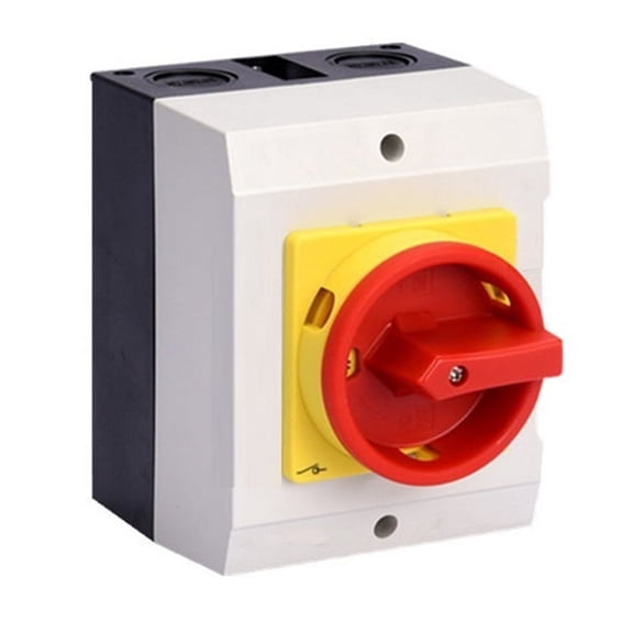 TOP! 4pole 25A 440V ELectric IP65 UK Isolator Switch Waterproof on Disconnecting Switches