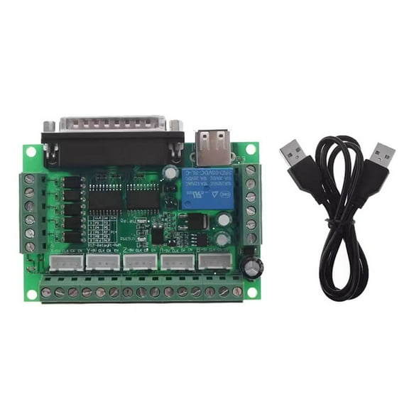 TOP! 5 Axis CNC Breakout Board with Optical Coupler for Stepper Motor Drive Controller