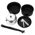 thumbnail image 1 of TOP! 5-Piece Non-Stick Camping Cookware Set with Kettle, Ideal for Outdoor Cooking and Adventures, Easy to Clean, 1 of 4