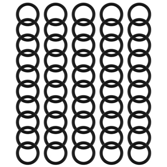 TOP! 50 x nitrile rubber O ring black 11 mm 15 2 Washer Sealing bags Rubber pads