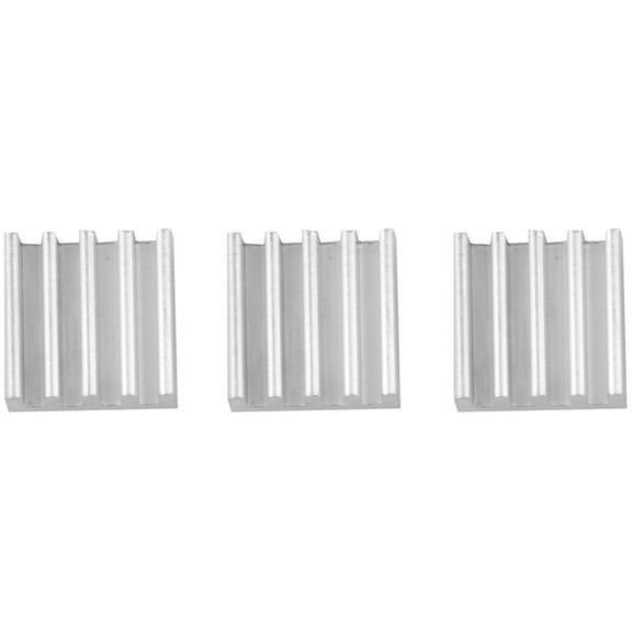 TOP! 50pcs 9*9*5mm Mini Aluminium Heatsink For IC LED Chipset RAM