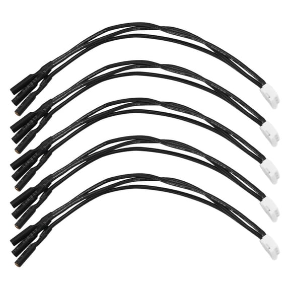 TOP! 5Pcs 2.0MM Banana Plug Female to PH3.0 3Pin Male Adapter RC Brushless Motor Convert ESC Connector Wire for Axial SCX24