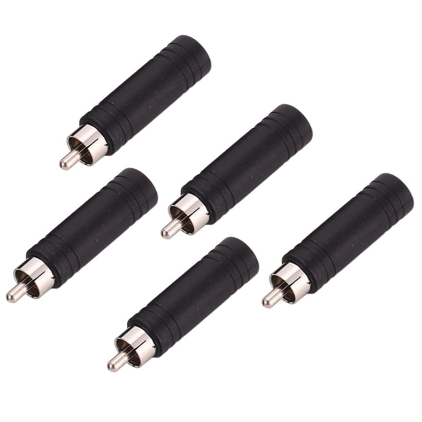 20x Adattatore Spina Mono 6.35mm 1/4" A Jack Femmina 6.5mm Stereo Per Mixer E Strumenti Audio