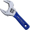 TOP 6 inch Small Stubby Adjustable Wrench Thin and Light Body for Tight