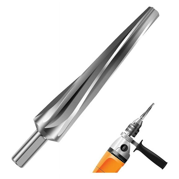 TOP! 7 Degree Ball Joint Tapered Reamer,Speed Steel Reamer Tool with 1/2 Inches Toolholder,W4241