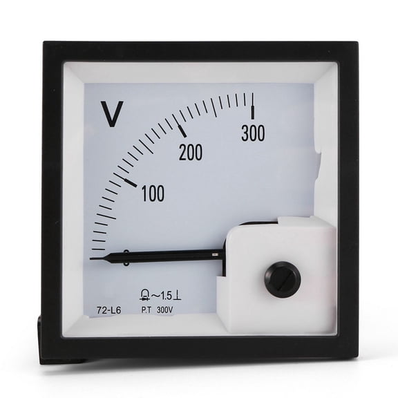 TOP! 72-L6 Voltmeter 300V Pointer Type Voltage Meter Mechanical Header Generator Set Part